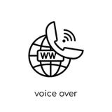 stämma över Internet Protocolsymbol Moderiktig modern plan linjär vec royaltyfri illustrationer stämma över Internet Protocolsymbol Moderiktig modern plan linjär vec royaltyfri illustrationer
