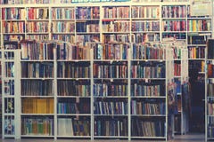 Suan luang Thailand 13 Listopad 2018 drugi ręki bookstore fotografia stock Suan luang Thailand 13 Listopad 2018 drugi ręki bookstore fotografia stock
