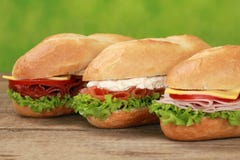 Sub Sandwiches Stock Image Sub Sandwiches Stock Image