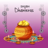 Subh Dhanteras illustration libre de droits Subh Dhanteras illustration libre de droits