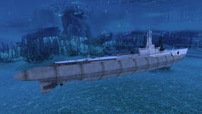 submarine стоковая фотография submarine стоковая фотография
