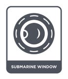 submarine window icon in trendy design style. submarine window icon isolated on white background. submarine window vector icon stock illustration submarine window icon in trendy design style. submarine window icon isolated on white background. submarine window vector icon stock illustration
