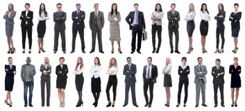 Successful business people isolated on white background stock photography Successful business people isolated on white background stock photography
