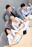 Successful business team at the conference royalty free stock image Successful business team at the conference royalty free stock image