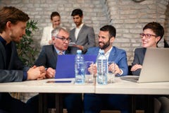 Successful meeting business people Royalty Free Stock Photos Successful meeting business people Royalty Free Stock Photos