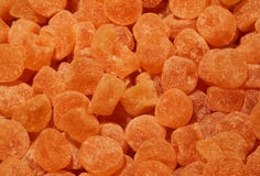 Sucreries à l'orange sucrées images stock Sucreries à l'orange sucrées images stock