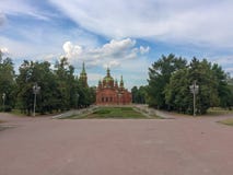 Sud russo Ural Ä?eljabinsk della chiesa fotografia stock Sud russo Ural Ä?eljabinsk della chiesa fotografia stock
