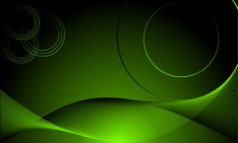 Abstract dark futuristic background with glowing neon circles. vector illustration Abstract dark futuristic background with glowing neon circles. vector illustration