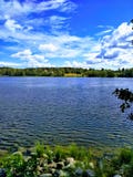 Sul modo Tainionkoskentie al sud, Imatra, Finlandia fotografia stock Sul modo Tainionkoskentie al sud, Imatra, Finlandia fotografia stock