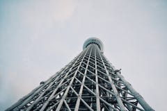 Sullo skytree di Tokyo fotografie stock Sullo skytree di Tokyo fotografie stock
