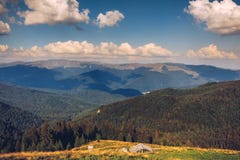 Summer alpine Transylvania landmark, landscape with green fields royalty free stock photos Summer alpine Transylvania landmark, landscape with green fields royalty free stock photos