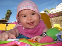 Summer Baby Stock Photography