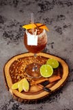 Summer iced refreshment drink. stock photo Summer iced refreshment drink. stock photo