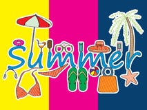 Summer. Illustration of summer and element design. --- This .eps file info Version: Illustrator 8 EPS Document: 12 * 9 Inches (Width * Height) Document Color vector illustration Summer. Illustration of summer and element design. --- This .eps file info Version: Illustrator 8 EPS Document: 12 * 9 Inches (Width * Height) Document Color vector illustration