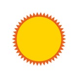 Summer Sun Isolated Icon Royalty Free Stock Photo Summer Sun Isolated Icon Royalty Free Stock Photo