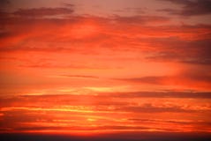 Summer Sunset Clouds Royalty Free Stock Images Summer Sunset Clouds Royalty Free Stock Images