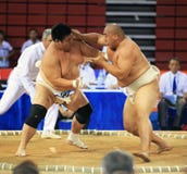 Sumo wrestling in action Stock Photo Sumo wrestling in action Stock Photo