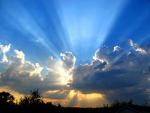 Sun Burst Royalty Free Stock Photo Sun Burst Royalty Free Stock Photo