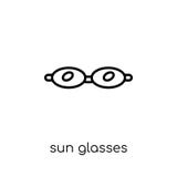 Sun glasses icon from collection. royalty free illustration Sun glasses icon from collection. royalty free illustration