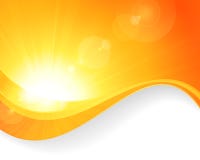 Sun-Hintergrund mit gewelltem Profil stock abbildung Sun-Hintergrund mit gewelltem Profil stock abbildung