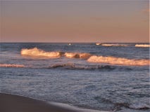 North Carolina Outer Banks Beach Sunset Stock Photography North Carolina Outer Banks Beach Sunset Stock Photography