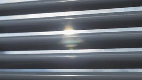 Sun shining through the blinds stock photography Sun shining through the blinds stock photography