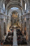 Sunday`s Mass at Mafra royalty free stock image Sunday`s Mass at Mafra royalty free stock image