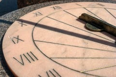 Sundial. Installed next to the monument to Paul on the parade ground of the Gatchina Palace. Royalty Free Stock Photography Sundial. Installed next to the monument to Paul on the parade ground of the Gatchina Palace. Royalty Free Stock Photography
