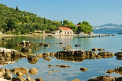 Sunny Bay In Croatia Stock Images