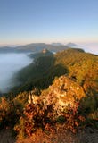 Sunrine Autumn Landscape In Slovakia Rock, Sulov Stock Image Sunrine Autumn Landscape In Slovakia Rock, Sulov Stock Image