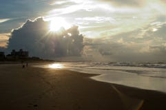 Sunrise, Emerald Isle, North Carolina Stock Image