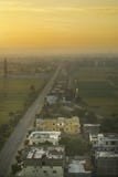 Sunrise over luxor stock image Sunrise over luxor stock image