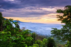 Sunrise Punthuk Setumbu royalty free stock photo Sunrise Punthuk Setumbu royalty free stock photo
