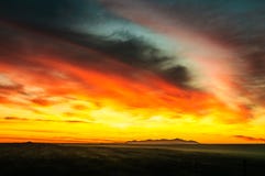 Sunrise in Yambol, Bulgaria royalty free stock image Sunrise in Yambol, Bulgaria royalty free stock image