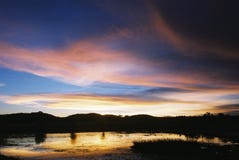 Sunset At Bonito Royalty Free Stock Photography Sunset At Bonito Royalty Free Stock Photography