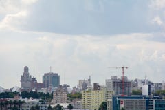 Cityscape in Montevideo, Uruguay stock image Cityscape in Montevideo, Uruguay stock image