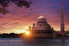 Sunset at the Classic Mosque
