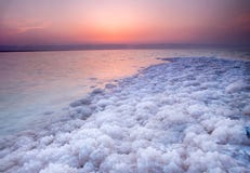 Sunset at Dead Sea, Jordan