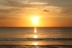 Sunset In Bali Island Stock Photography Sunset In Bali Island Stock Photography
