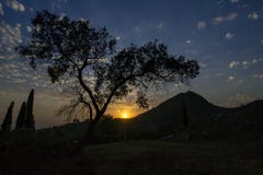 Sunset inthe mountains-always delightful stock photo Sunset inthe mountains-always delightful stock photo