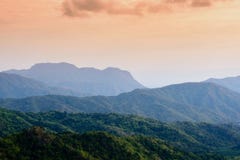 Sunset at Look Rock in Great Smoky Mountains National Park stock images Sunset at Look Rock in Great Smoky Mountains National Park stock images