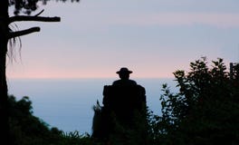 Sunset near Painted Church of St Benedict Royalty Free Stock Photos Sunset near Painted Church of St Benedict Royalty Free Stock Photos