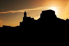 Sunset On Portovenere Royalty Free Stock Image Sunset On Portovenere Royalty Free Stock Image