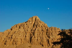 Sunset in the rocky mountains of the UAE stock images Sunset in the rocky mountains of the UAE stock images