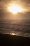 Sunset Seascape in browns and blacks stock photo Sunset Seascape in browns and blacks stock photo