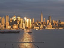 Sunset Skyline Stock Images Sunset Skyline Stock Images