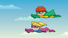 Super Kids Flying 2
