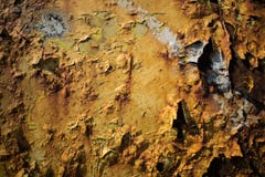 Superfície metálica pintada com muita oxidação imagens de stock Superfície metálica pintada com muita oxidação imagens de stock