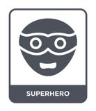 Superheldikone in der modischen Entwurfsart Superheldikone lokalisiert auf weißem Hintergrund einfache und moderne Ebene der Supe stock abbildung Superheldikone in der modischen Entwurfsart Superheldikone lokalisiert auf weißem Hintergrund einfache und moderne Ebene der Supe stock abbildung