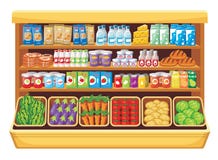 Supermarket. Royalty Free Stock Photo Supermarket. Royalty Free Stock Photo